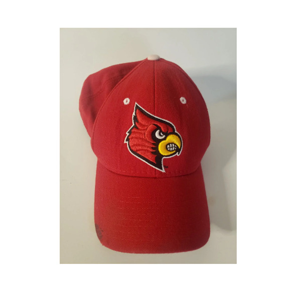 Kentucky LOUISVILLS CARDINALS COLLEGE FITTED HAT 7 1/8 ZEPHYR - Picture 1 of 6